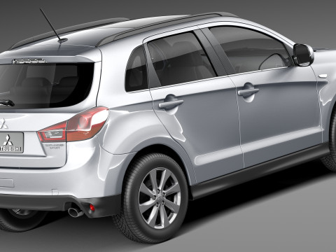 Mitsubishi Outlander Sport RVR ASX 2013 3D 模型