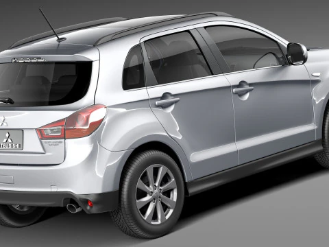 Mitsubishi Outlander Sport RVR ASX 2013 3D Model