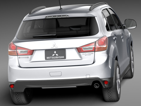 Mitsubishi Outlander Sport RVR ASX 2013 3D 模型