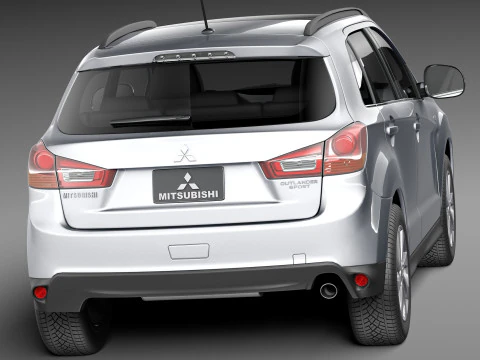 Mitsubishi Outlander Sport RVR ASX 2013 3D Model