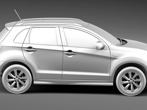 Mitsubishi Outlander Sport RVR ASX 2013 3D Model
