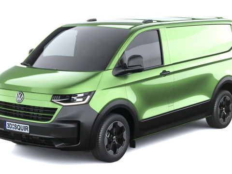 Volkswagen Transporter T7 Panamericana SWB 2025 Modello 3D