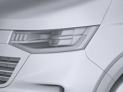 Volkswagen Transporter T7 Panamericana SWB 2025 Modello 3D