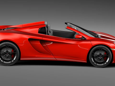 Mclaren MP4 12C Spider 2013 3D Model