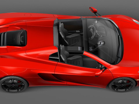 Mclaren MP4 12C Spider 2013 3D मॉडल