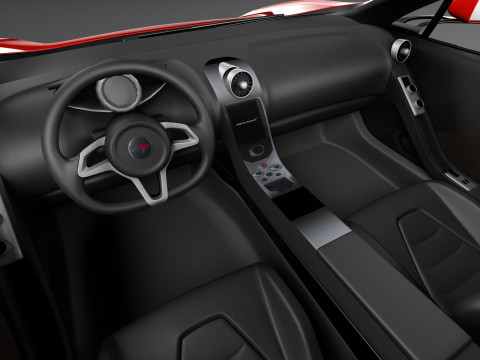 Mclaren MP4 12C Spider 2013 3D मॉडल
