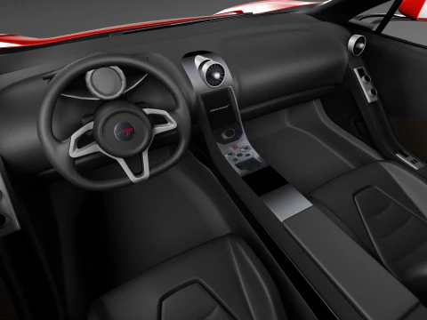 Mclaren MP4 12C Spider 2013 3D Model