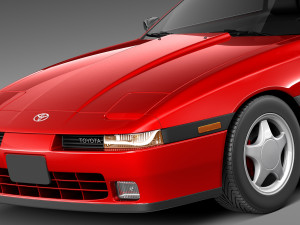 Toyota Supra Mk3 1986-1993 Modello 3D