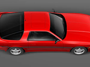 Toyota Supra Mk3 1986-1993 3D Model