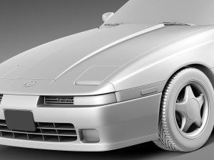 Toyota Supra Mk3 1986-1993 Modello 3D