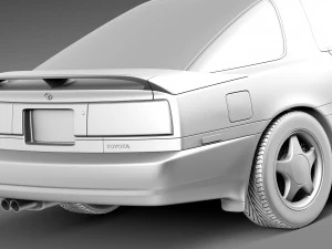 Toyota Supra Mk3 1986-1993 3D Model