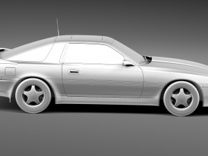 Toyota Supra Mk3 1986-1993 Modello 3D