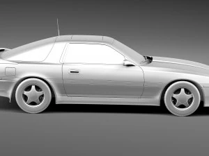 Toyota Supra Mk3 1986-1993 3D Model