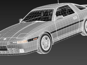 Toyota Supra Mk3 1986-1993 Modello 3D