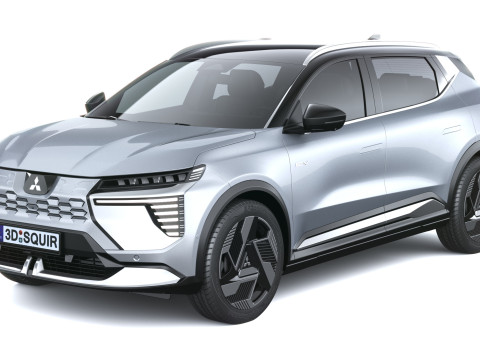Mitsubishi Eclipse Cross 2026 3D Model