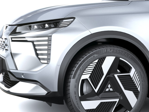 Mitsubishi Eclipse Cross 2026 3D Model