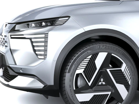 Mitsubishi Eclipse Cross 2026 3D Model