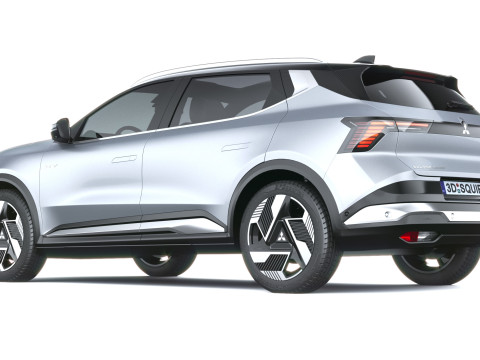 Mitsubishi Eclipse Cross 2026 3D Model