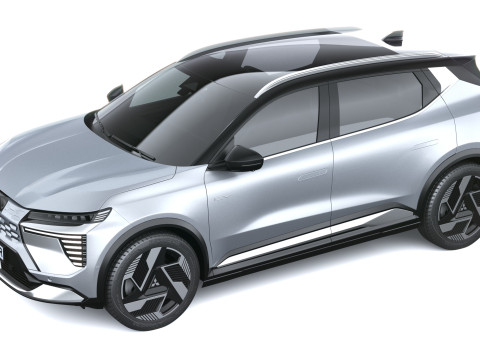 Mitsubishi Eclipse Cross 2026 3D Model
