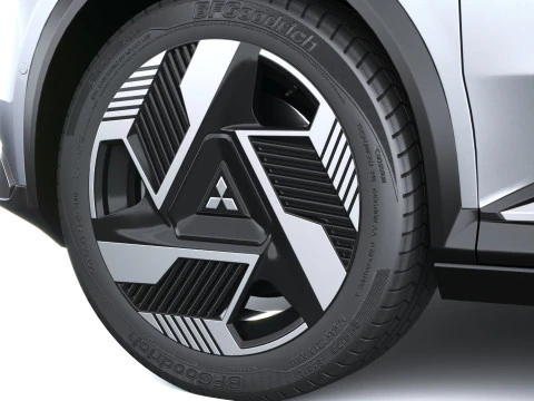Mitsubishi Eclipse Cross 2026 3D Model