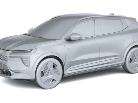 Mitsubishi Eclipse Cross 2026 3D Model