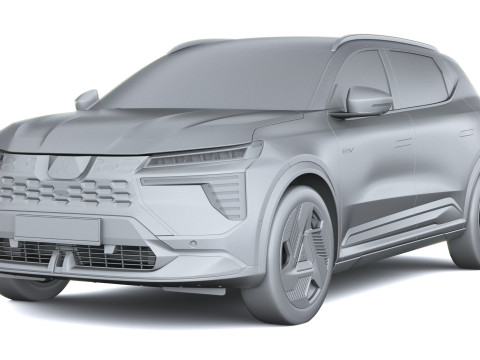 Mitsubishi Eclipse Cross 2026 3D Model