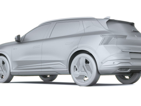 Mitsubishi Eclipse Cross 2026 3D Model