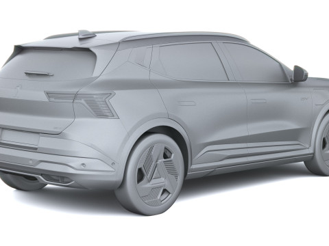 Mitsubishi Eclipse Cross 2026 3D Model