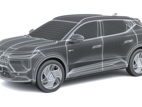 Mitsubishi Eclipse Cross 2026 3D Model