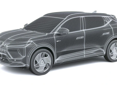 Mitsubishi Eclipse Cross 2026 3D Model