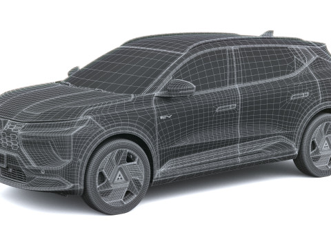 Mitsubishi Eclipse Cross 2026 3D Model