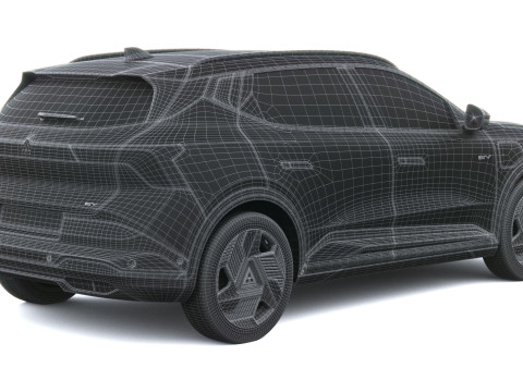 Mitsubishi Eclipse Cross 2026 3D Model