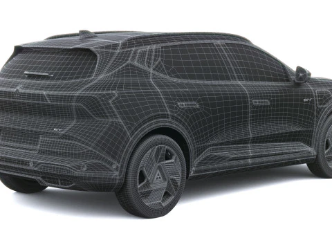 Mitsubishi Eclipse Cross 2026 3D Model