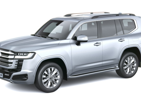 Toyota Land Cruiser 300 Hybrid 2026 3D Modell