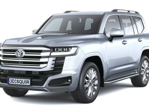 Toyota Land Cruiser 300 Ibrido 2026 Modello 3D