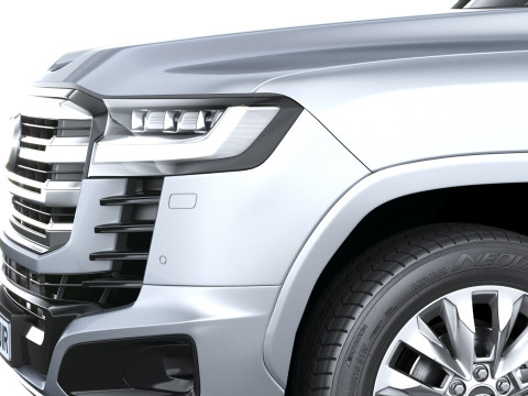 Toyota Land Cruiser 300 Ibrido 2026 Modello 3D