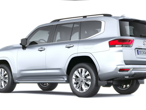 Toyota Land Cruiser 300 Ibrido 2026 Modello 3D