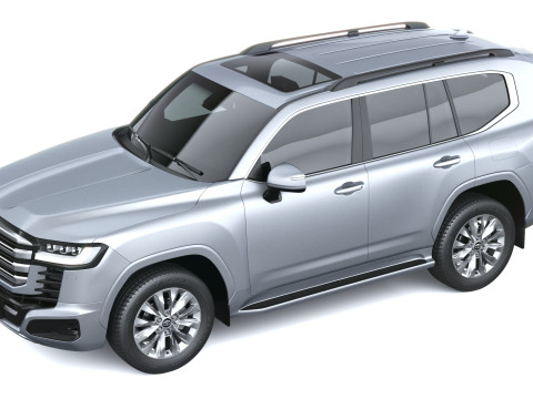 Toyota Land Cruiser 300 Ibrido 2026 Modello 3D