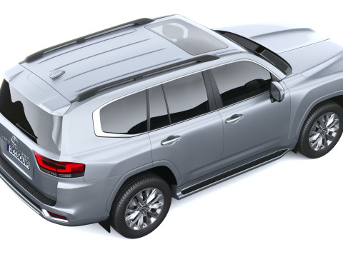 Toyota Land Cruiser 300 Ibrido 2026 Modello 3D