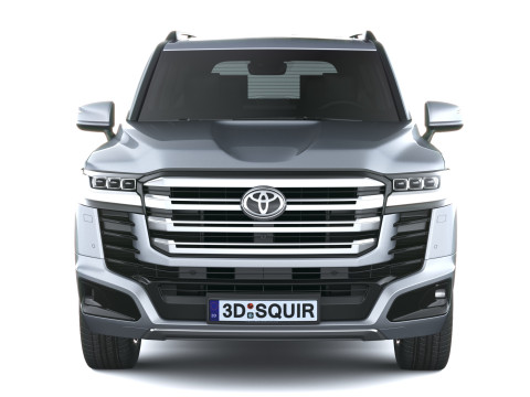 Toyota Land Cruiser 300 Ibrido 2026 Modello 3D