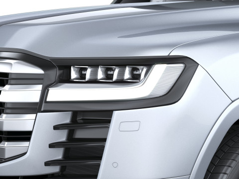 Toyota Land Cruiser 300 Ibrido 2026 Modello 3D