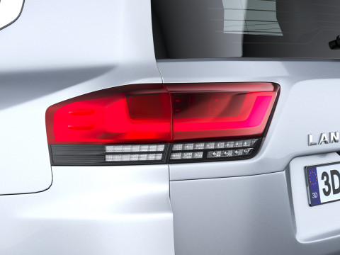 Toyota Land Cruiser 300 Ibrido 2026 Modello 3D