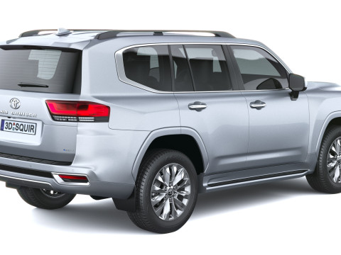 Toyota Land Cruiser 300 Ibrido 2026 Modello 3D