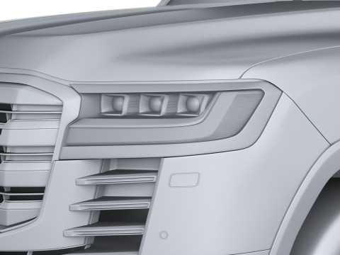 Toyota Land Cruiser 300 Ibrido 2026 Modello 3D