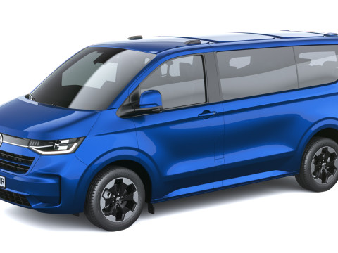 Volkswagen Transporter T7 e-caravelle SWB 2025 г. 3D Модель