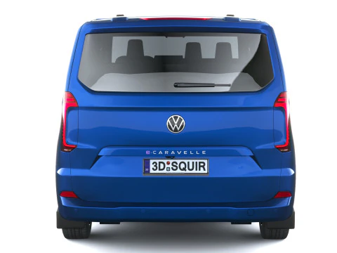Volkswagen Transporter T7 e-caravelle SWB 2025 3D Model