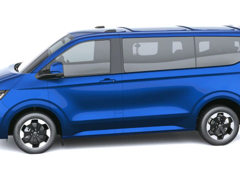 Volkswagen Transporter T7 e-caravelle SWB 2025 3D Model