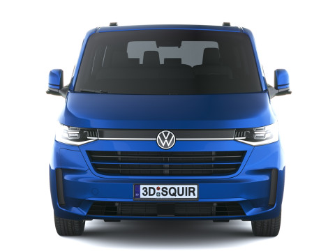 Volkswagen Transporter T7 e-caravelle SWB 2025 Modelo 3D