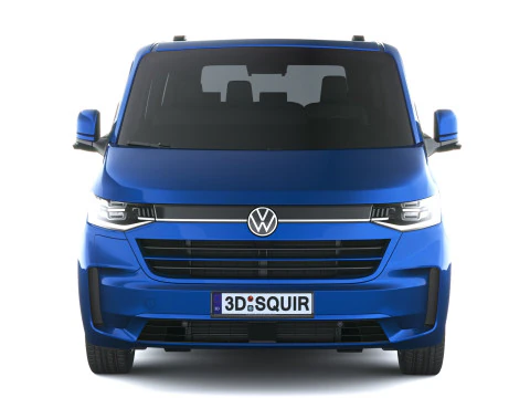 Volkswagen Transporter T7 e-caravelle SWB 2025 3D Model