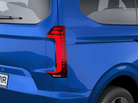 Volkswagen Transporter T7 e-caravelle SWB 2025 3D Model